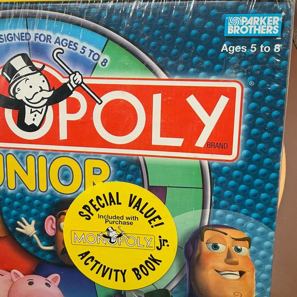 Monopoly Toy Story Vintage (2002) Junior Board Game - Picture 5 of 5